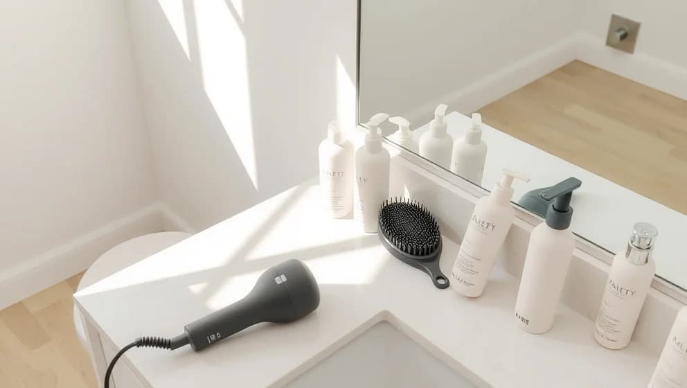 Blow out hår hemma själv