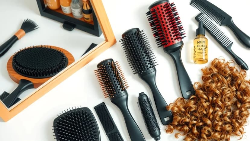 Bästa hårborste för lockigt hår