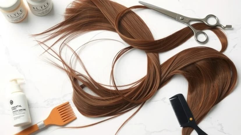 Uppklippt långt hår passar varje ansikte